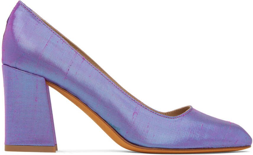 Maryam Nassir Zadeh Purple Maryam Heels - Picture 5