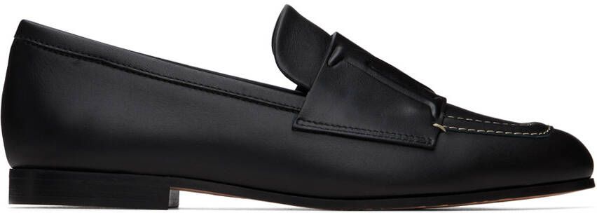 Max Mara Black Lize Loafers