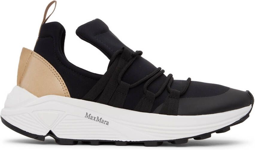 Max Mara Black Raiss Sneakers - Picture 4