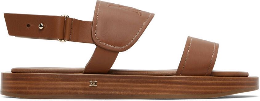 Max Mara Brown Diana Sandals - Picture 5
