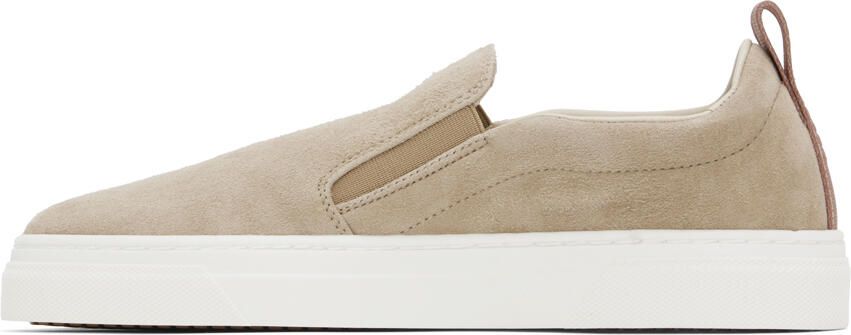 Max Mara Beige Tia Low Top Sneakers - Picture 3