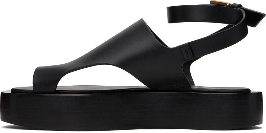 Max Mara Black Deauville Sandals - Picture 3