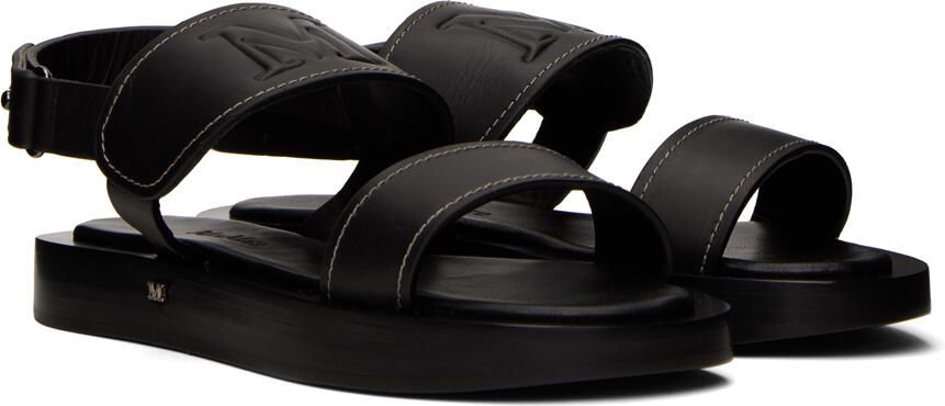Max Mara Black Diana Sandals - Picture 2