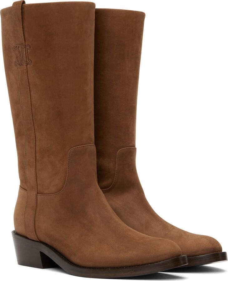 Max Mara Brown Barry 2 Boots - Picture 2