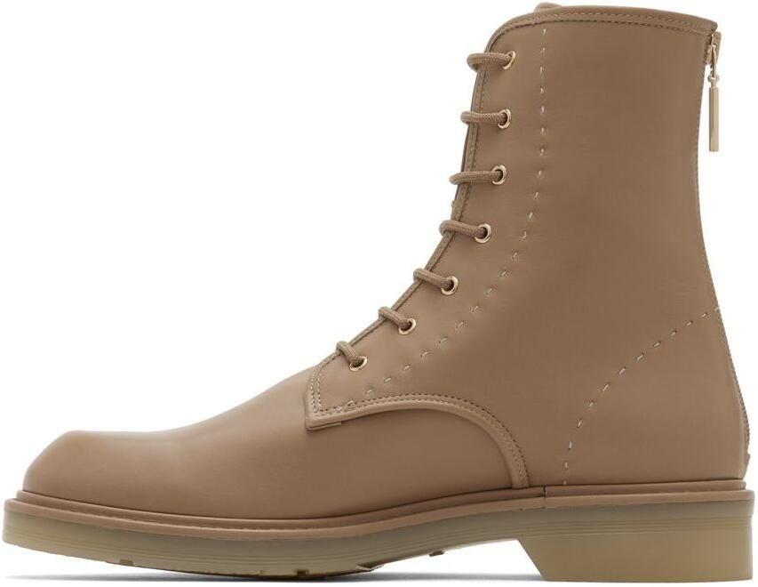 Max Mara White Leather Maxiv Sneakers - Picture 3