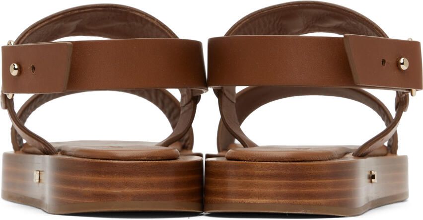 Max Mara Brown Diana Sandals