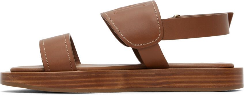 Max Mara Brown Diana Sandals - Picture 3