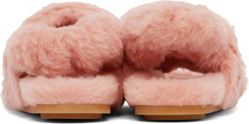 Max Mara Pink Teddy Sandals - Picture 4