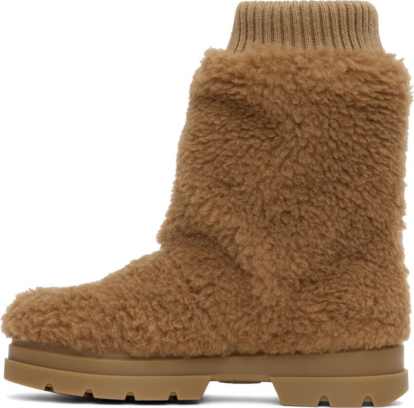 Max Mara Tan Ctanith Boots