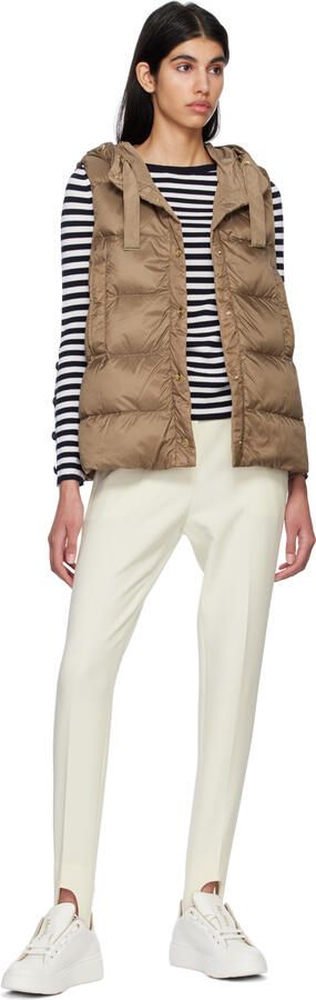 Max Mara White Leather Maxiv Sneakers - Picture 9