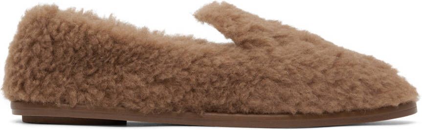 Max Mara Tan Feliac Loafers - Picture 5