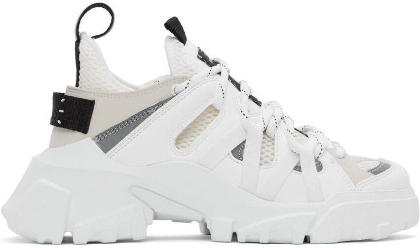 MCQ White Orbyt Descender 2.0 Sneakers - Picture 4