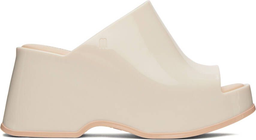 Melissa Beige Patty Heeled Sandals - Picture 5