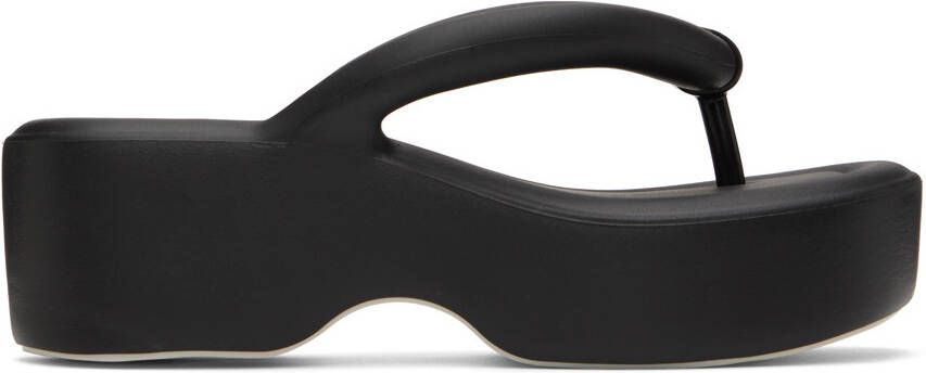 Melissa Black Free Platform Sandals