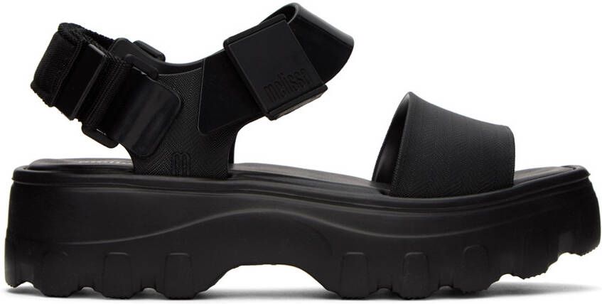 Melissa Black Kick Off Sandals - Picture 5
