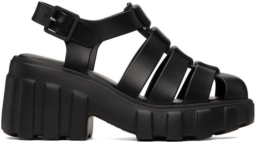 Melissa Black Megan Heeled Sandals - Picture 5