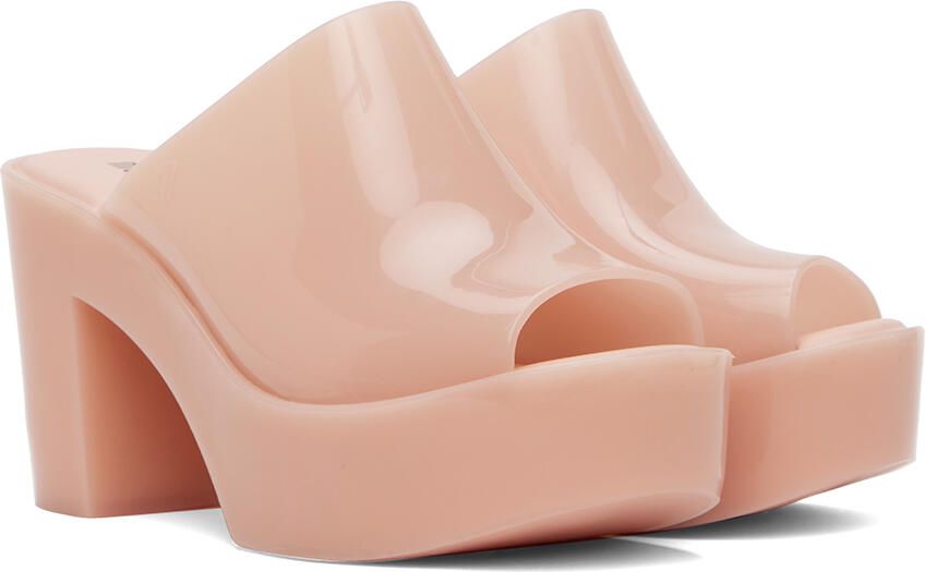 Melissa Beige Mules - Picture 2