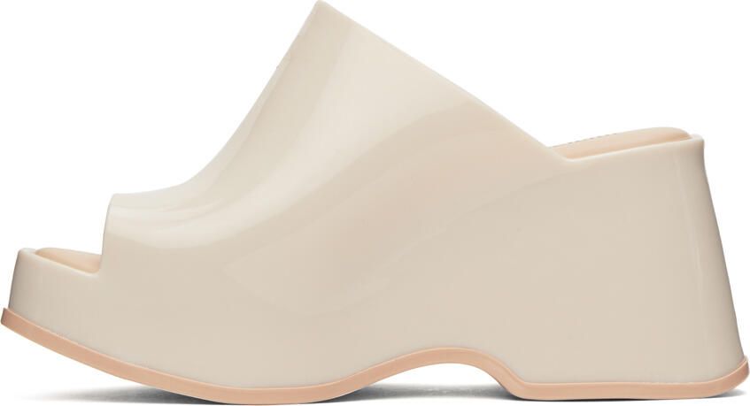 Melissa Beige Patty Heeled Sandals - Picture 3