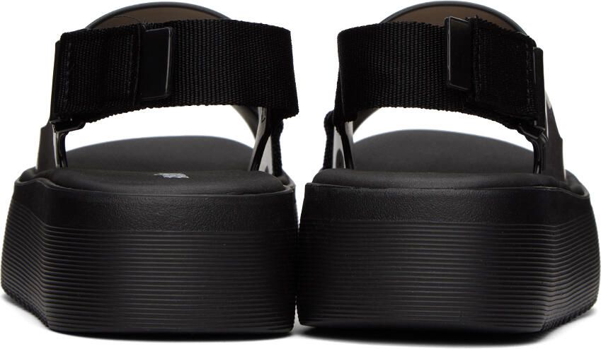 Melissa Black Brave Papete Platform Sandals