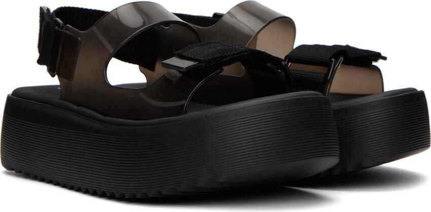 Melissa Black Brave Papete Platform Sandals - Picture 2