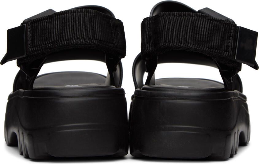 Melissa Black Kick Off Sandals
