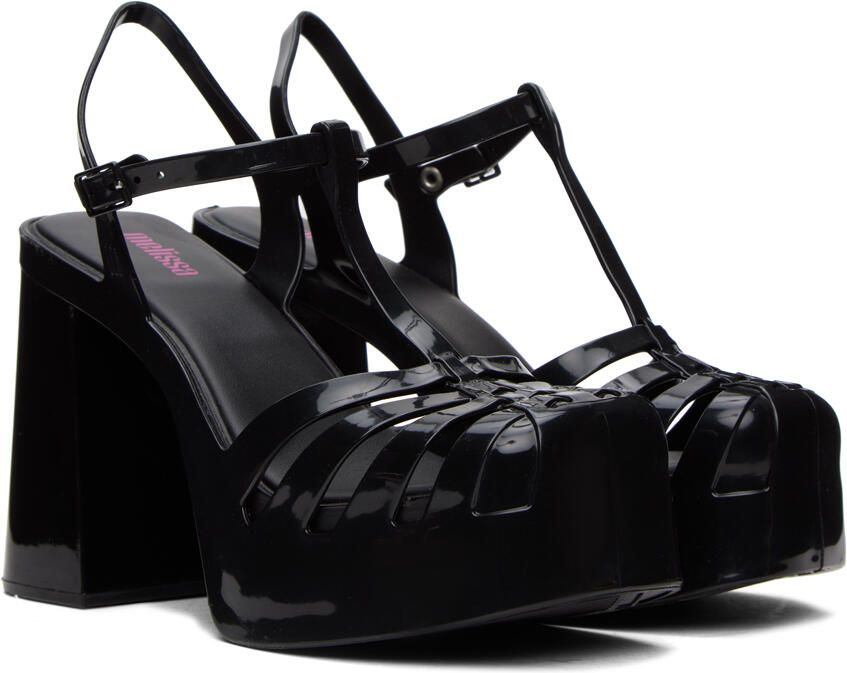 Melissa Black Party Heeled Sandals - Picture 2