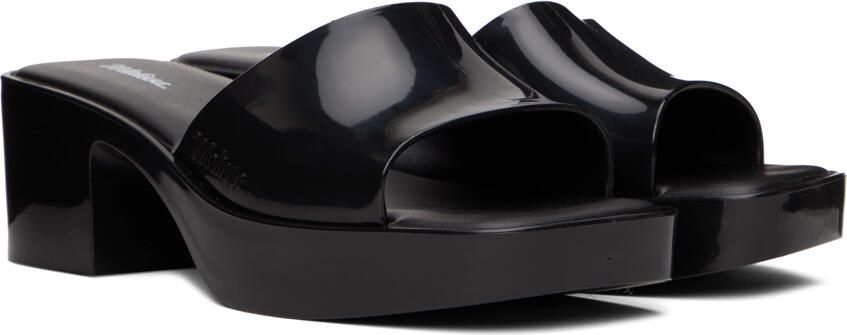 Melissa Black Shape Mules - Picture 2