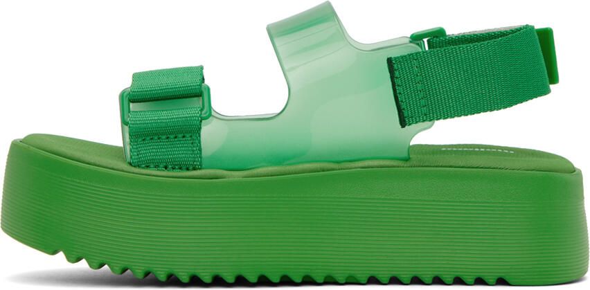 Melissa Green Brave Papete Platform Sandals - Picture 3