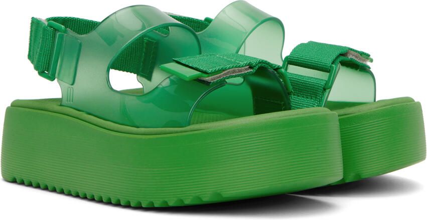 Melissa Green Brave Papete Platform Sandals - Picture 2