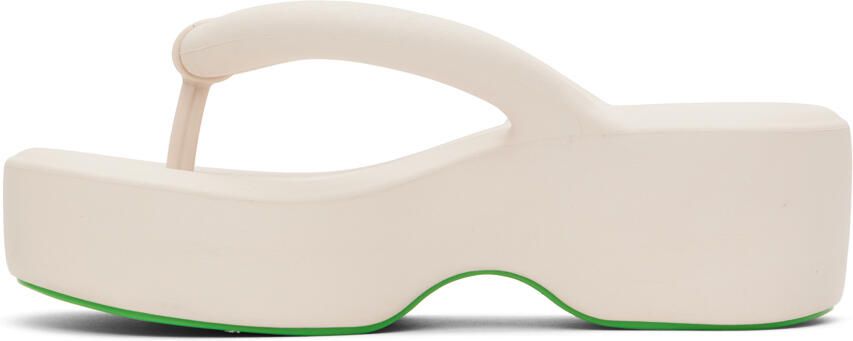 Melissa Off-White Free Platform Sandals - Picture 4