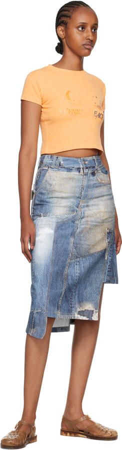 Melissa Orange Possession Loafers - Picture 4