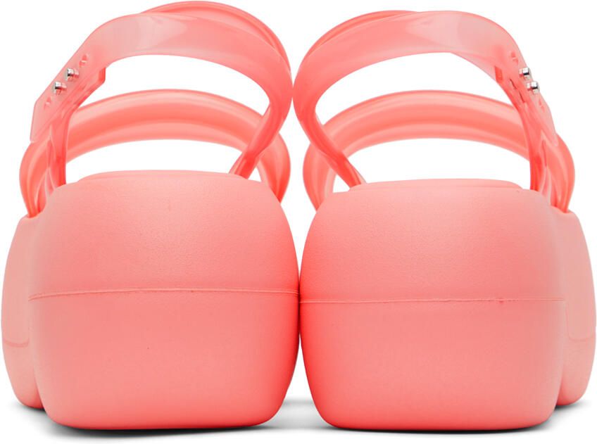 Melissa Pink Airbubble Platform Sandals