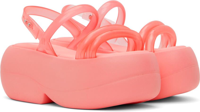 Melissa Pink Airbubble Platform Sandals - Picture 2