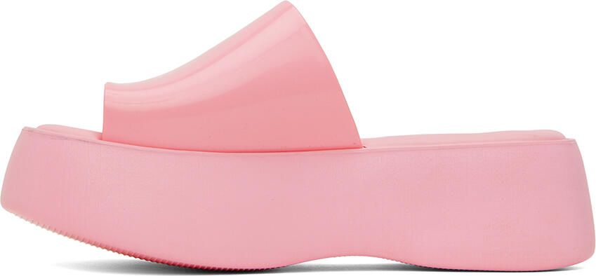 Melissa Pink Becky Platform Slides - Picture 3