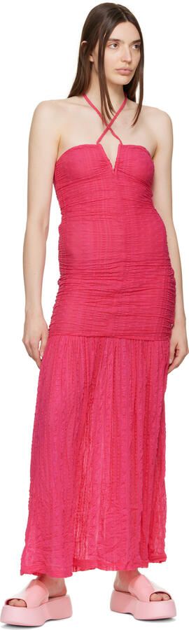 Melissa Pink Becky Platform Slides - Picture 4