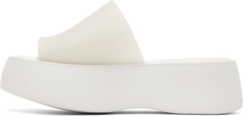 Melissa White Becky Platform Slides - Picture 3