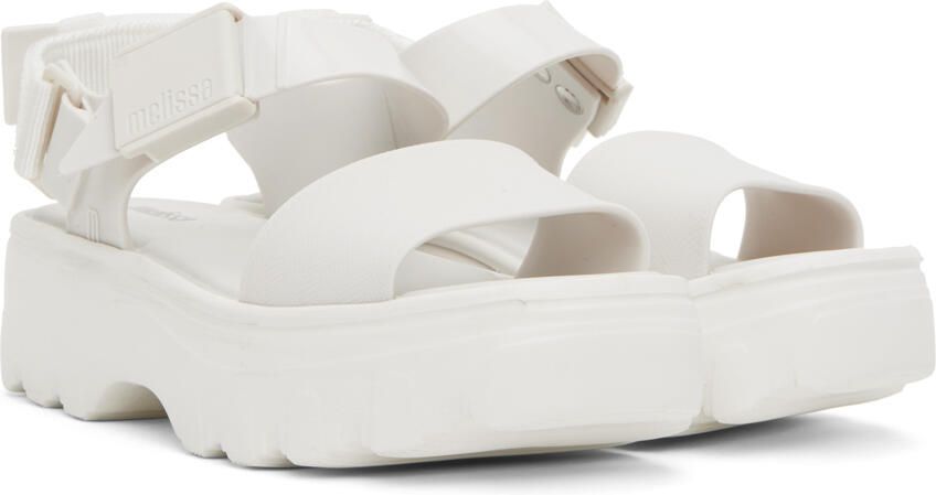 Melissa White Kick Off Sandals - Picture 2