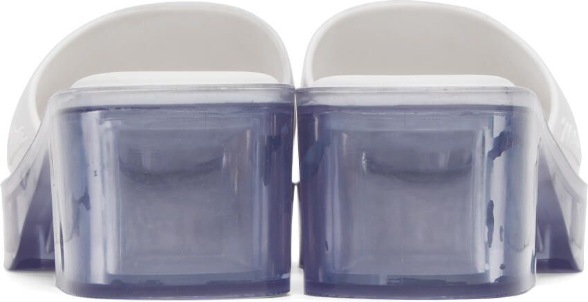 Melissa White Shape Heeled Sandals