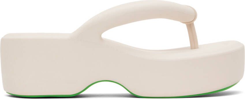 Melissa Off-White Free Platform Sandals - Picture 5