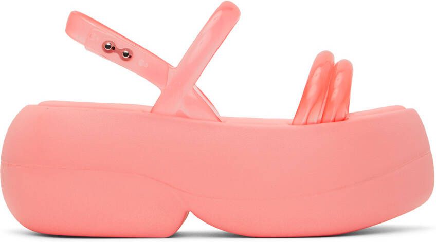 Melissa Pink Airbubble Platform Sandals - Picture 5