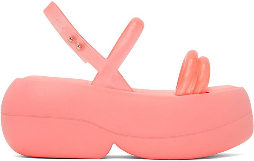 Melissa Pink Airbubble Platform Sandals - Picture 5