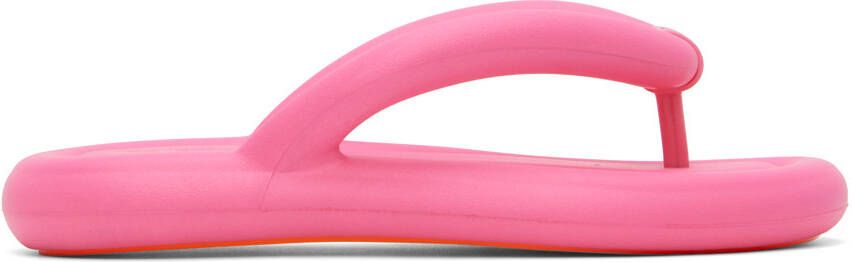 Melissa Pink Free Flip Flops - Picture 5