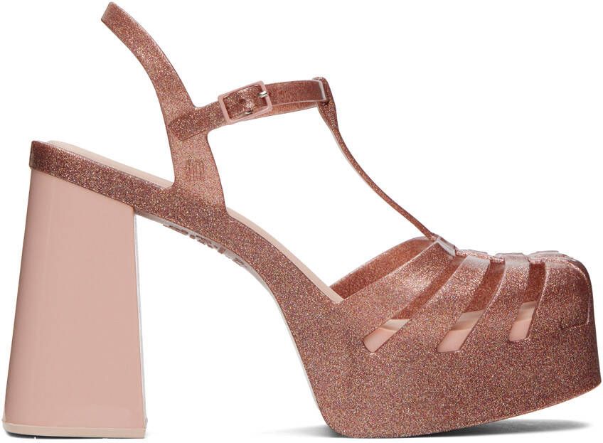 Melissa Pink Party Heels - Picture 4