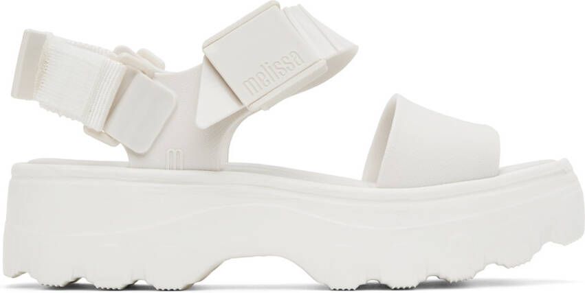Melissa White Kick Off Sandals - Picture 4