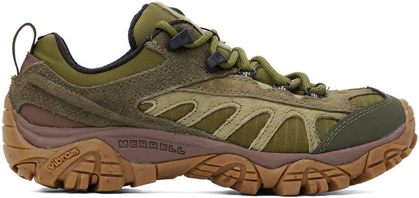 Merrell 1TRL Green & Brown Moab Mesa Luxe Sneakers - Picture 5