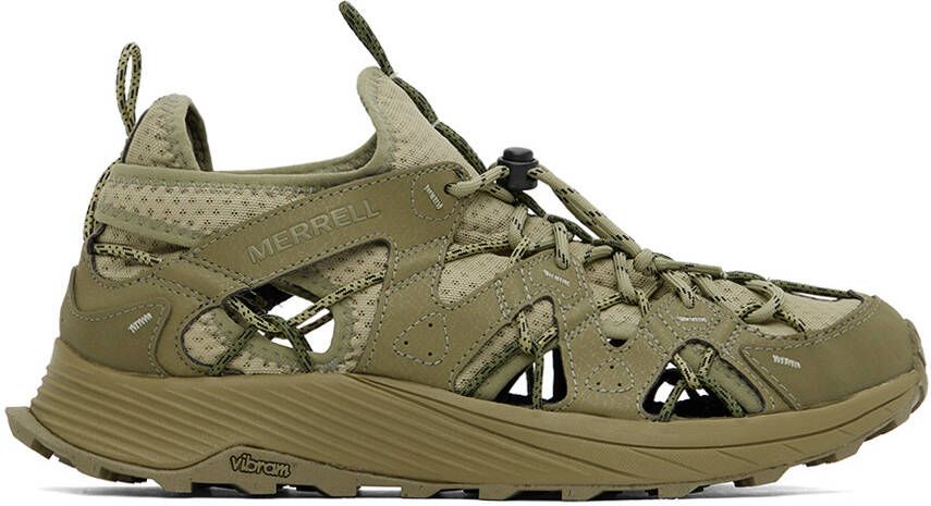 Merrell 1TRL Green Moab Flight Sieve Sneakers - Picture 4