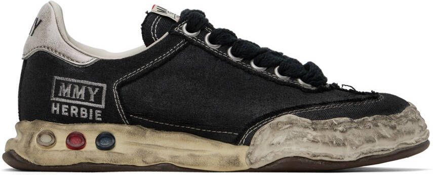 Miharayasuhiro Black Herbie Sneakers - Picture 5