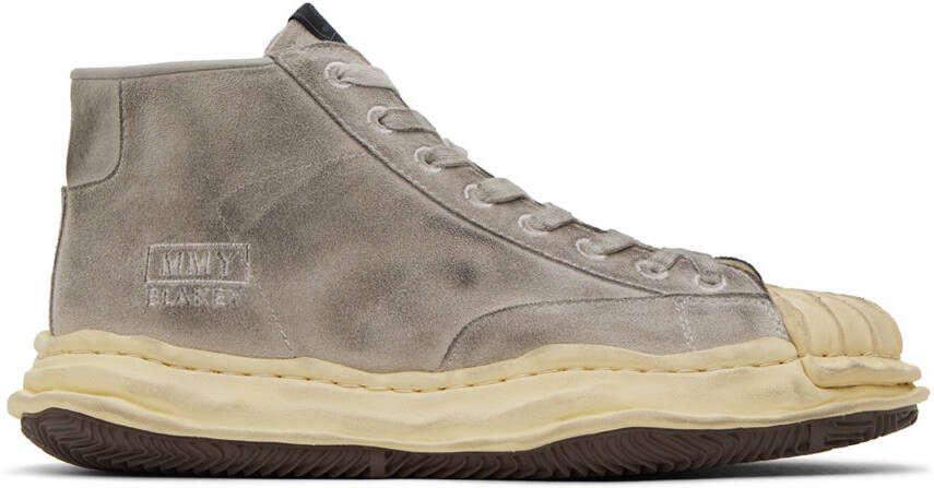 Miharayasuhiro Gray BED j.w. FORD Edition Blakey Sneakers - Picture 4