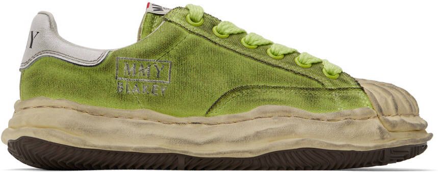 Miharayasuhiro Green Blakey Sneakers - Picture 5
