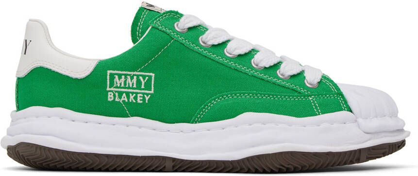 Miharayasuhiro Green 'BLAKEY' Sneakers - Picture 4